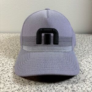 Travis Mathew Golf Hat Cap Adjustable Snapback Purple 110 One Ten Flexfit Tech